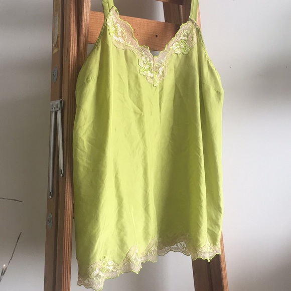 Express Almost Vintage Silk Lace Cami - Picture 2 of 8